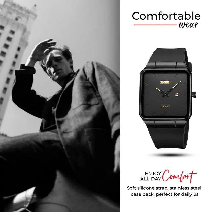 SKMEI Fashion Strap Quartz Watch W6576 - TUZZUT Qatar Online Shopping