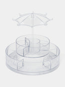 Cosmetics and Accessories Organizer, 360 Rotating - TUZZUT Qatar Online Shopping