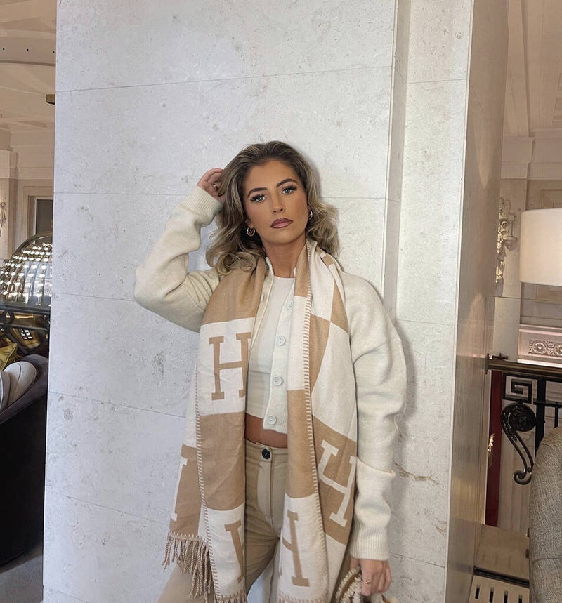 Designer Wool Scarf S4772183 - TUZZUT Qatar Online Shopping