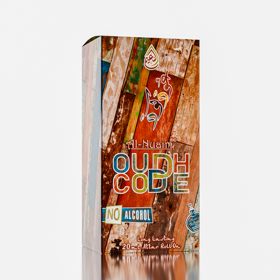 Oudh Code Alcohol Free Concentrated Attar Roll-On 20ml by Al Nuaim Oudh Code Alcohol Free Concentrated Attar Roll-On 20ml by Al Nuaim
