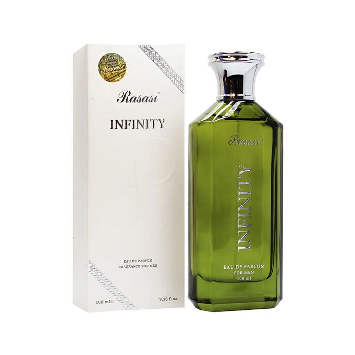 Rasasi infinity for Men EDP 100ml and Rasasi infinity for Women EDP 100ml- Combo Pack Rasasi infinity for Men EDP 100ml and Rasasi infinity for Women EDP 100ml- Combo Pack