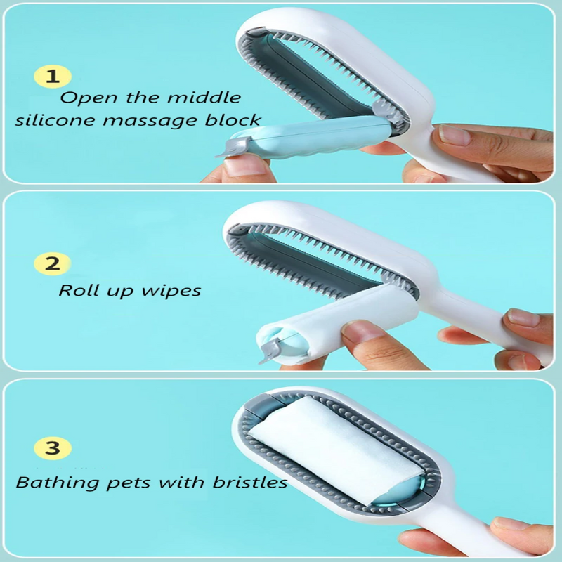 Pet Gravity 3-in-1 Grooming Comb for Cats and Dogs  PG-CC216 - TUZZUT Qatar Online Shopping