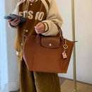 Sasha Textured Tote Bag with Zip Closure and Double Handle S47901278 - TUZZUT Qatar Online Shopping