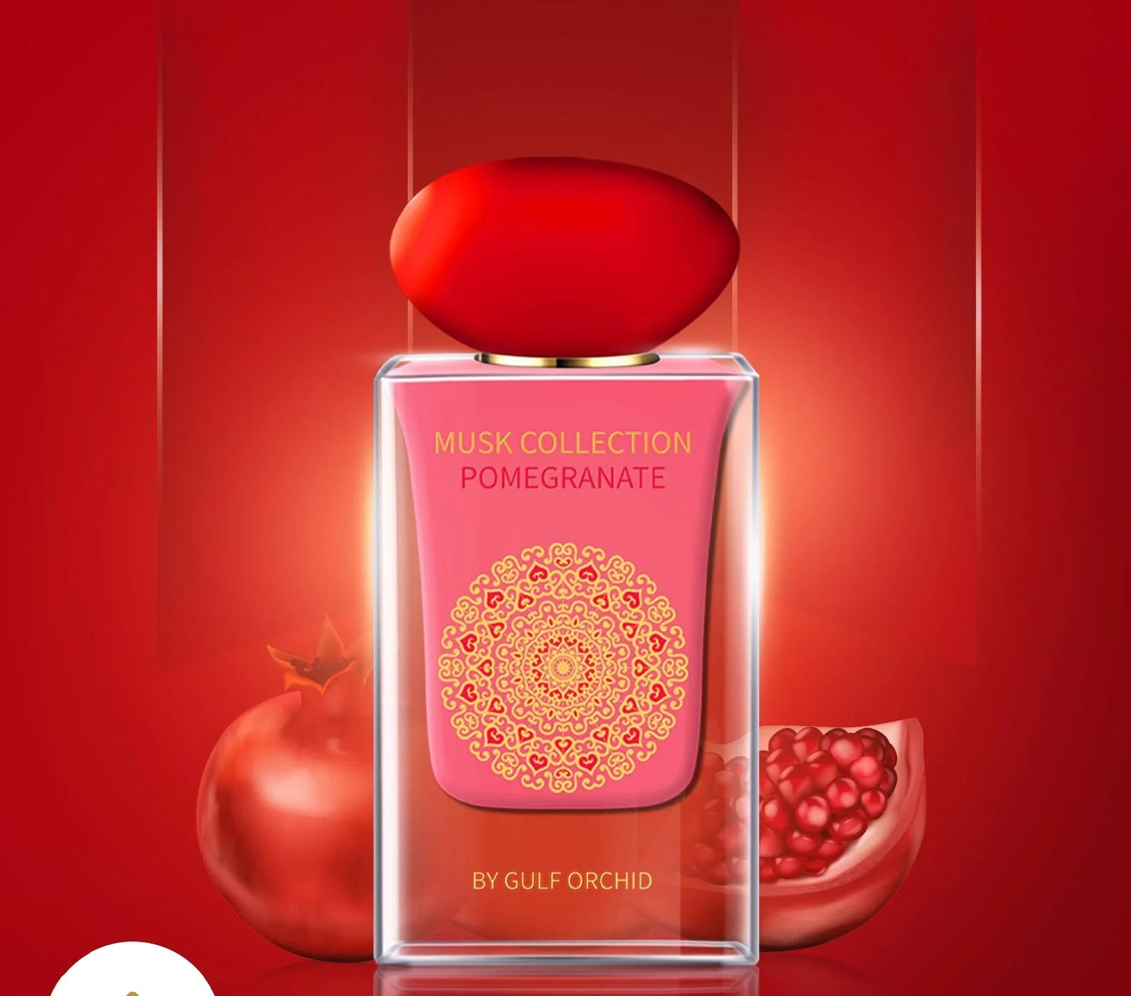 Pomegrante Musk Collection EDP Perfume 60ml by Gulf Orchid Pomegrante Musk Collection EDP Perfume 60ml by Gulf Orchid