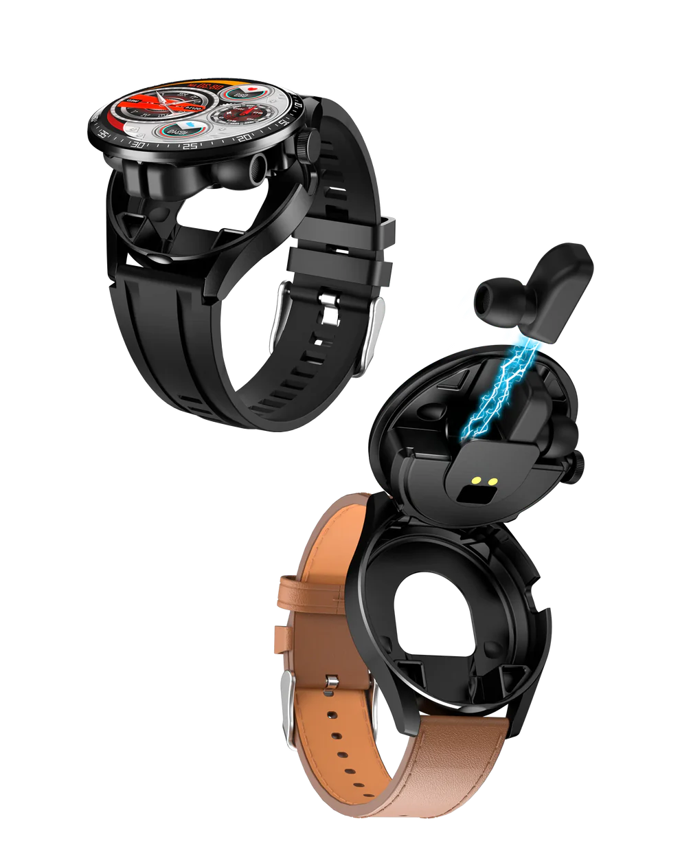 PowerBand GT5 - 2 in 1 Smartwatch + Earbuds PowerBand GT5 - 2 in 1 Smartwatch + Earbuds