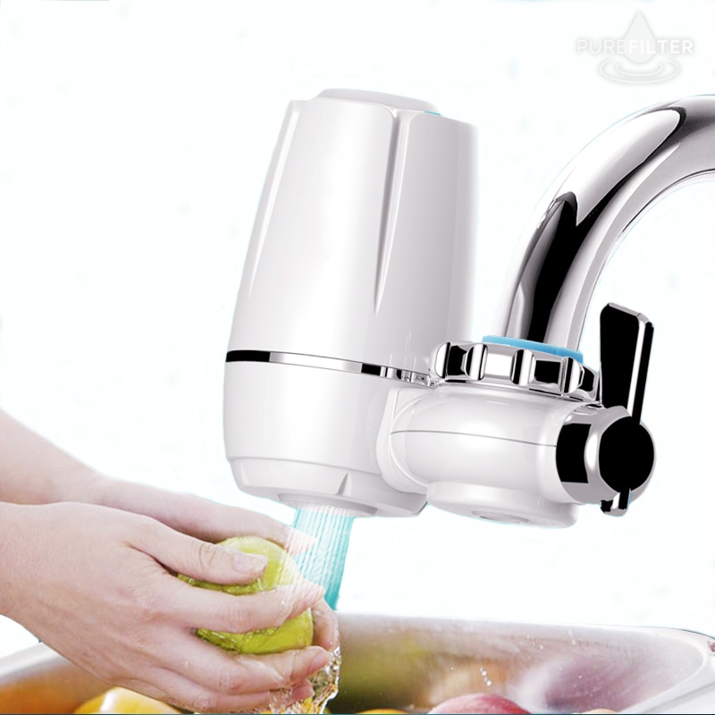 Universal Tap Water Purifier Clean Kitchen Faucet Washable Filter - Tuzzut.com Qatar Online Shopping