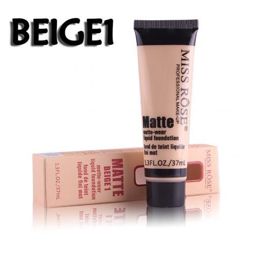 Miss Rose Full Coverage Matte Foundation 37ml Miss Rose Full Coverage Matte Foundation 37ml