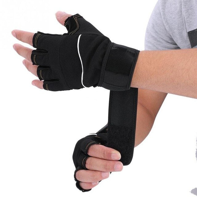 Men Women Fitness Gloves Half Finger Weight Lifting Gloves 7783 - TUZZUT Qatar Online Shopping
