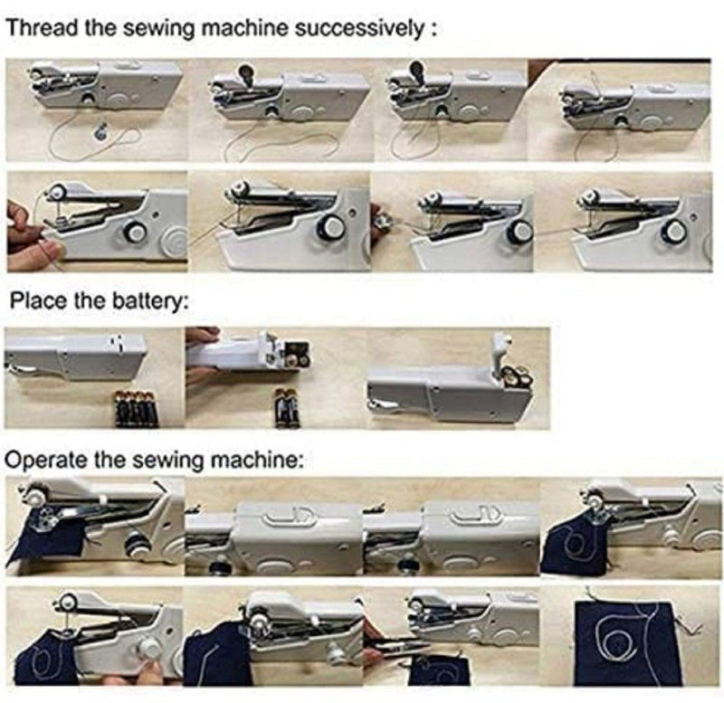 Handy Stitch CS101B Handheld Sewing Machine - Tuzzut.com Qatar Online Shopping
