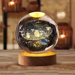3D Crystal Ball Night Lamps - TUZZUT Qatar Online Shopping