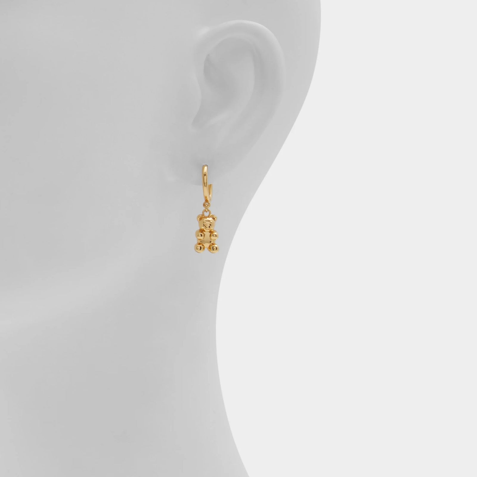Teddy Gold Hoop Earrings HE63