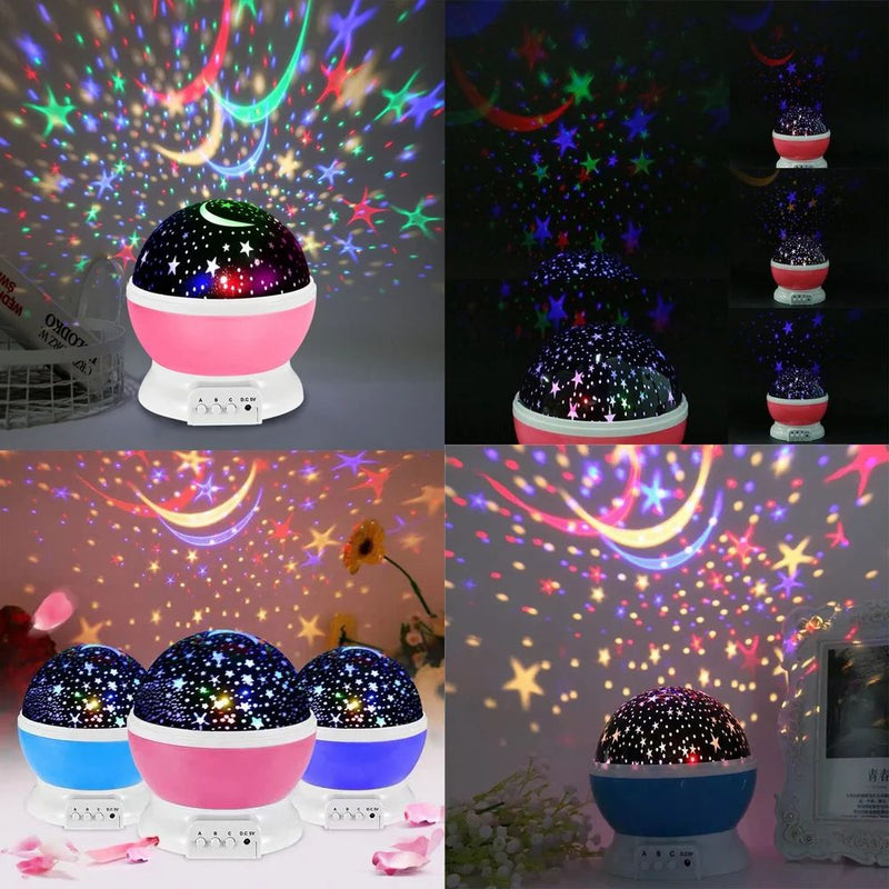 Star Master Projector Night Lamp Moon Lamp for Kids 739 - TUZZUT Qatar Online Shopping