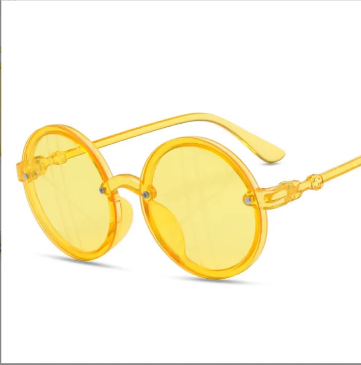 Ocean Slice Dollar Lens Children Sun Glasses 1300297 - TUZZUT Qatar Online Shopping