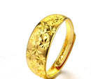 Adjustable Star Gold Ring DN2066 - TUZZUT Qatar Online Shopping