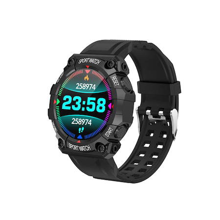 Smart watch 1Tech FD68, Black S4446794 - Tuzzut.com Qatar Online Shopping