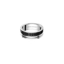Quatre Black Edition Wedding Band B293