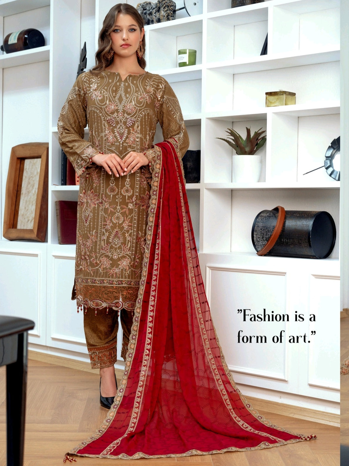 BINT-E-NOOR Mehrima CHIFFON Luxury Collection | Embroidered Readymade Stitched Party wear | CH-02 BINT-E-NOOR Mehrima CHIFFON Luxury Collection | Embroidered Readymade Stitched Party wear | CH-02
