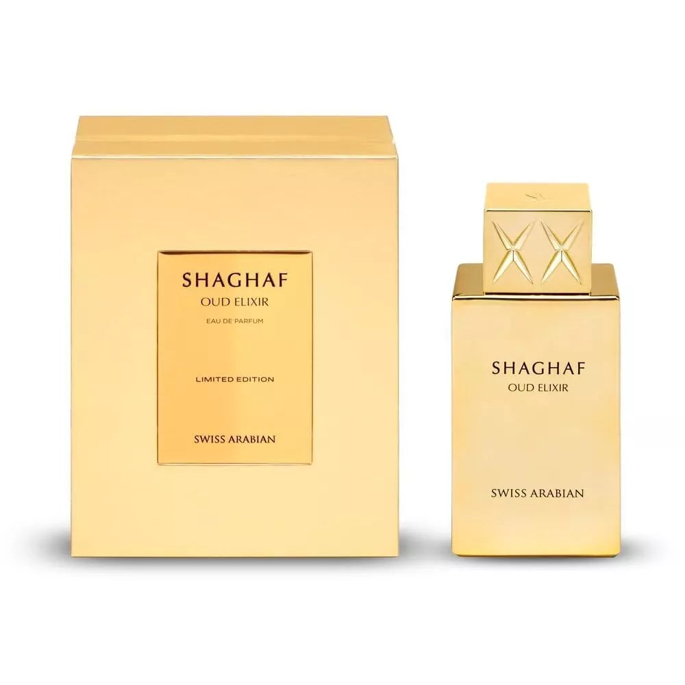 Shaghaf Oud Elixir EDP 75ml Perfume by Swiss Arabian Shaghaf Oud Elixir EDP 75ml Perfume by Swiss Arabian