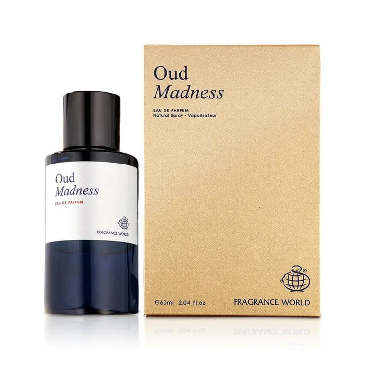 Oud Madness 60ml EDP by Fragrance World | Inspired by Oud Maracujá Maison Crivelli Oud Madness 60ml EDP by Fragrance World | Inspired by Oud Maracujá Maison Crivelli