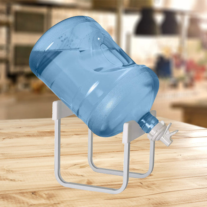 Portable Stainless Steel Water Bottle Jug Dispenser Stand - TUZZUT Qatar Online Shopping