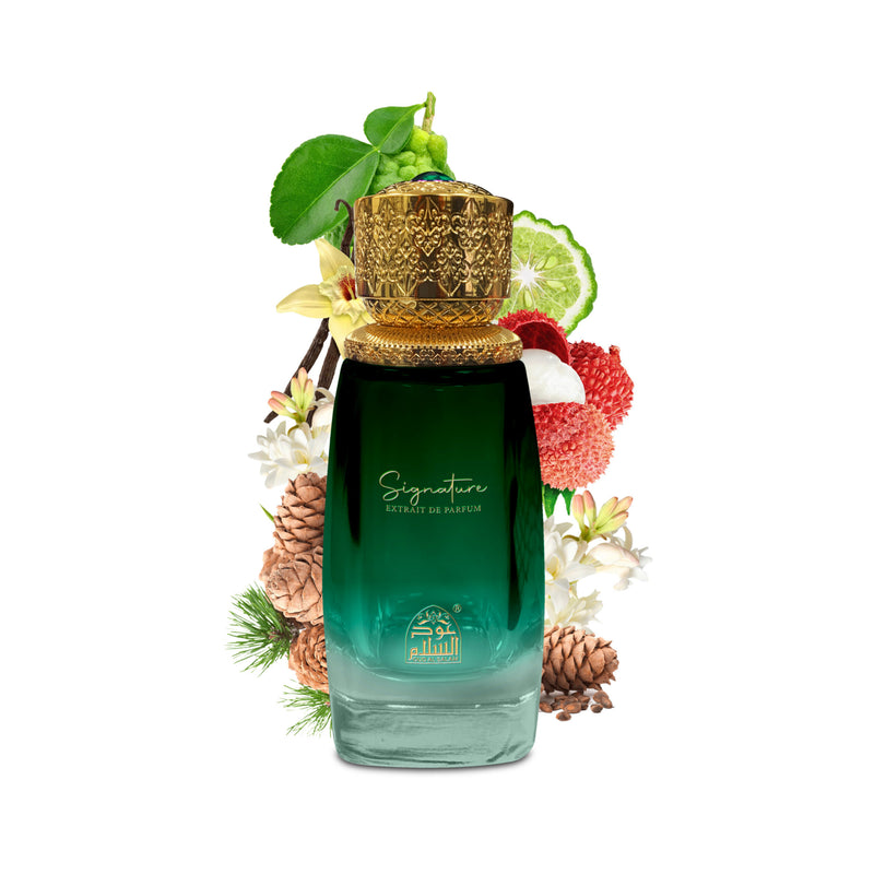Signature Extrait De Parfum 100ml by Oud Al Salam - Long Lasting Unisex Perfume - TUZZUT Qatar Online Shopping