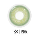 Unibling Adoring Green Contact Lenses for Eyes (1 Pair) - TUZZUT Qatar Online Shopping
