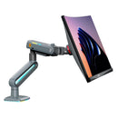 North Bayou NB V7 RGB Gaming Monitor Arm Lake Blue  - Fits Most 32"-60" Screen | Weight Capacity 20kg | Height Adjustable 490mm - TUZZUT Qatar Online Shopping