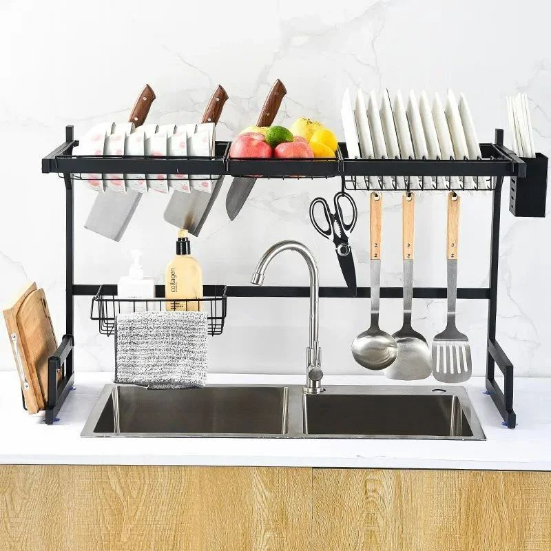 Over the Sink Dish Drying Rack - Kitchen Rack Organizer Over the Sink Dish Drying Rack - Kitchen Rack Organizer