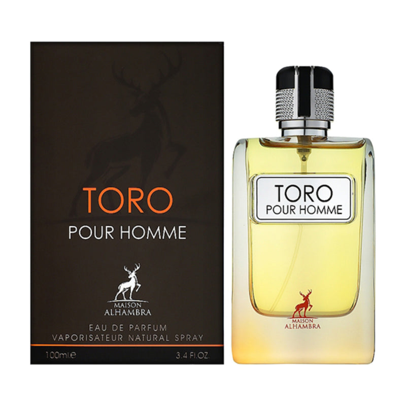 Maison Alhambra Toro Pour Homme EDP Spray 100ml | Inspired by Hermès Terre d'Hermès - TUZZUT Qatar Online Shopping