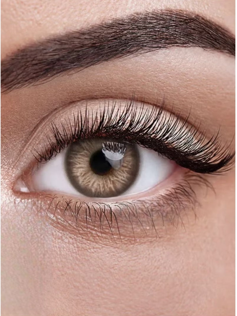 Unibling Adoring Brown Contact Lenses for Eyes (1 Pair) - TUZZUT Qatar Online Shopping