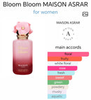 Maison Asrar BLOOM BLOOM – Eau De Parfum 100ml - TUZZUT Qatar Online Shopping