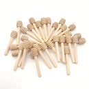 10 Pcs Mini Wooden Honey Dipper Sticks - TUZZUT Qatar Online Shopping