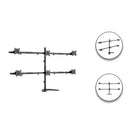 Free Standing Pole Mount Six-Screen Monitor Mount Tabletop Stand SH57 T06 (Fits Most 17″–32″ Screens) - TUZZUT Qatar Online Shopping