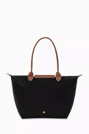 Long Handle Le Pliage Tote Bag Women's Handbag in Canvas Black L1899619001 - TUZZUT Qatar Online Shopping