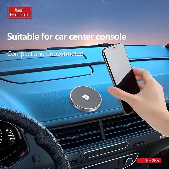 Earldom Multi-Purpose Magnetic Mobile Holder - Strong & Secure Mounting Base - EH255 - TUZZUT Qatar Online Shopping
