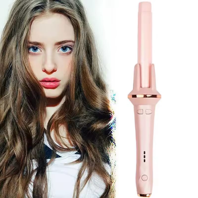 360 Rotating Hair Curler Curling Iron With Temperature Control XN-388