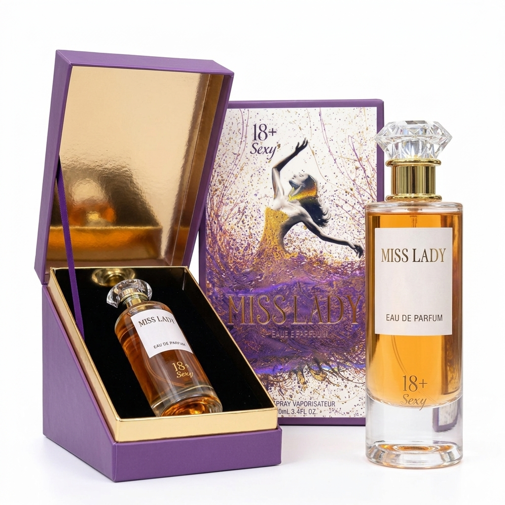 MISS LADY 18+ Sexy by EDP Perfume 100ml - for Women MISS LADY 18+ Sexy by EDP Perfume 100ml - for Women