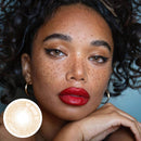 Unibling Polar Light Brown Contact Lenses for Eyes (1 Pair) - TUZZUT Qatar Online Shopping