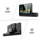 3 in 1 Driving Recorder Car Dashboard Front, Inside and Rear 1080P - 55825 - TUZZUT Qatar Online Shopping