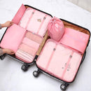 10 Pcs Set Travel Packing Luggage Organizer Bags - TUZZUT Qatar Online Shopping