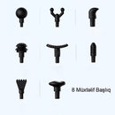 8 in 1 Heads Multifunctional Mini Massage Gun Relaxing Massager KH-325 - TUZZUT Qatar Online Shopping