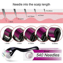 Derma Roller with 540 Stainless Alloy Needles - TUZZUT Qatar Online Shopping