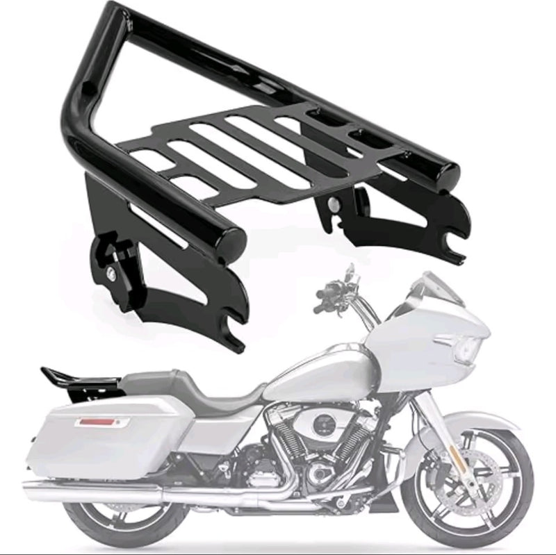 Motorcycle Detachable Rear Luggage Rack Bracket Kit for Harley Davidson Touring Street Glide Road King Road Glide Electra Glide 2009-2024 - TUZZUT Qatar Online Shopping