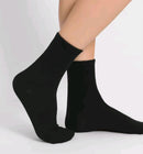 2 Pairs Cotton Mid Cut Casual Crew Socks S564 - TUZZUT Qatar Online Shopping