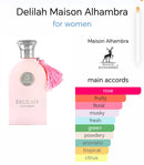 Delilah Pour Femme EDP Perfume by Maison Alhambra 100ml for Women - TUZZUT Qatar Online Shopping
