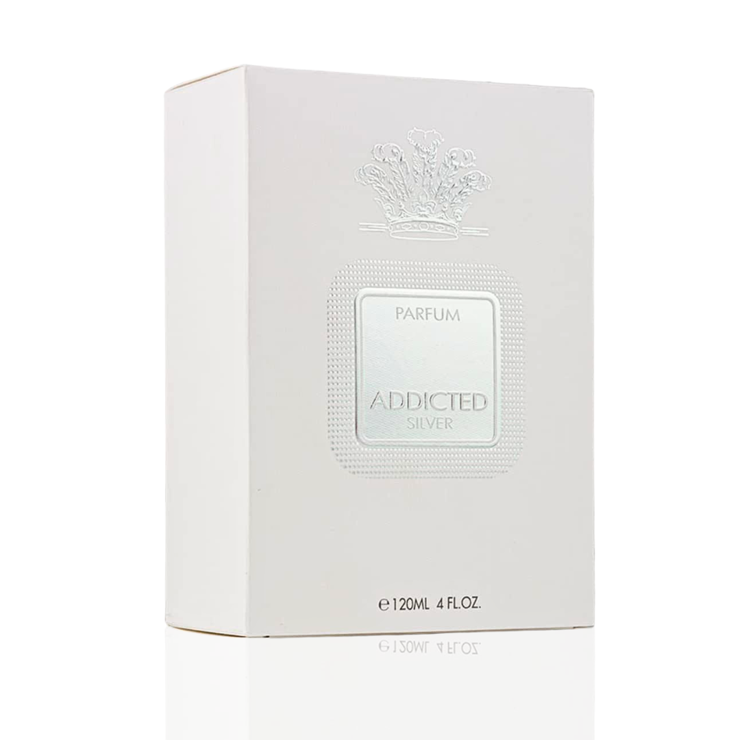 Hamidi ADDICTED SILVER EDP Perfume - 120ml | Inspired by Creed Silver Mountain Water Hamidi ADDICTED SILVER EDP Perfume - 120ml | Inspired by Creed Silver Mountain Water