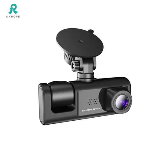 Car Dash Cam DVR HD 1080P 2-Lens Front + Inside Vehicle Dash Cam - DC568 - TUZZUT Qatar Online Shopping