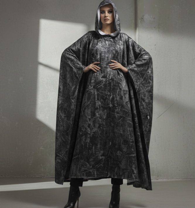 Mystical Vintage Hooded Cloak Dress 179471