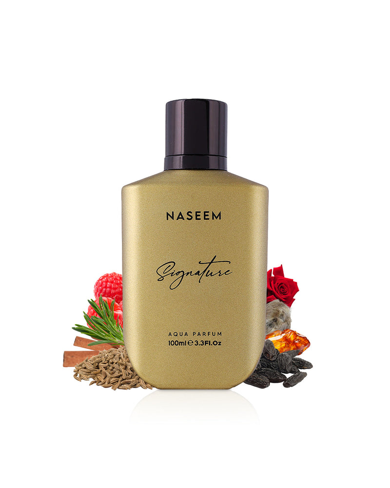 Naseem Signature Gold Aqua Parfum EDP 100ml - TUZZUT Qatar Online Shopping