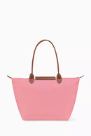 Long Handle Le Pliage Tote Bag Women's Handbag in Canvas (Large) Pink L1899619P64 - TUZZUT Qatar Online Shopping